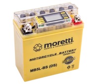 Motobatéria AGM MB5L 12V 5Ah 65A + LCD YB5L-B