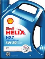 SHELL HELIX HX7 PRO AV 5W30 4L VW 502,00/505,01