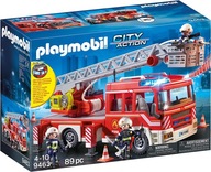 PLAYMOBIL 9463 hasičská zbrojnica s ľahkým rebríkom