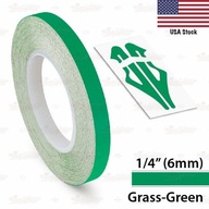 GREEN GRASS 1/4" Vinyl Roll Pinstriping Pin St