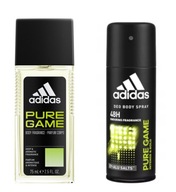 ADIDAS SET PURE GAME MEN DEODORANT DNS 75ml + SPREJ 150ml