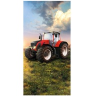 FARMÁRSKA UTERÁK ČERVENÝ TRAKTOR 70X140 FROTÉ BAVLNA 100%