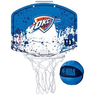 Basketbalová miniobručová doska Wilson NBA Mini Hoop OKC Thunder WTBA1302OKC