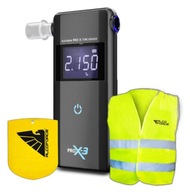 AlcoFind Pro X-3 dychový analyzátor + bezplatná vôňa do auta a vesta