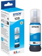 NOVÝ ORIGINÁLNY atrament EPSON 108 modrý C13T09C24