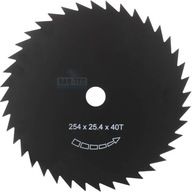 DISKOVÉ 255mm SPAĽOVACIE REZAČKY Nôž 40T 25,4mm ČEP.