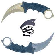 2x KARAMBIT CS GO Tréningový nôž na prežitie