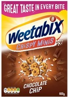 Weetabix Crispy Minis čokoládový čip 500g UK