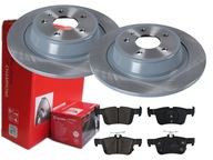 BREMBO ZADNÉ KOTOUČE, DESTIČKY, FORD MONDEO V 302MM