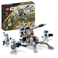 LEGO STAR WARS 75345 BOJOVÁ SÚPRAVA – 501. KLONOVÍ vojaci LEGIE