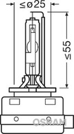 Xenónový horák Osram OSR66548 XENARC