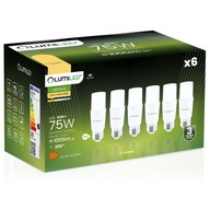 6x LED STICK TUBA E14 Žiarovka 10W = 75W 1055lm 3000K Teplá biela TRUBKOVÁ