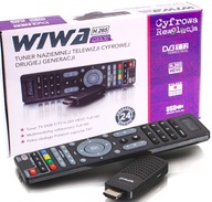 Dekodérový tuner Wiwa H.265 DVB-T/T2 HEVC MINI