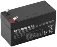 BATÉRIA AGM VRLA EUROPOWER EP 1,2Ah 12V 1,2-12 EP1,2 EP1,2-12