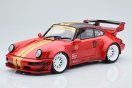 Porsche 911 964 RWB Red Sakura Solido 1/18