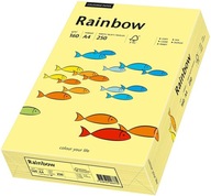 Farebný papier Rainbow A4 160g 250k žltý (R12)