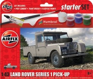 Štartovacia sada Airfix - Land Rover Series 1 - Zostaviteľný model - Mierka: 1:72