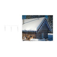 LED svietidlá SOPLE, vonkajšie osvetlenie domu, strechy, terasy, 570 cm, IP44
