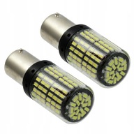 2x P21W 144LED SMD 4014 BA15S CANBUS 1156 REVERZ.