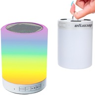 RGB LED LAMPA BEZDRÔTOVÝ TURISTICKÝ BLUETOOTH REPRODUKTOR USB AUX SD KARTA