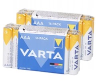 VARTA GERMANY AAA BATÉRIE 16 KS. ALKALICKÝ SILNÝ