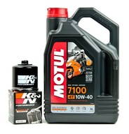 Motorový olej MOTUL 7100 10W40 4L + KN olejový filter