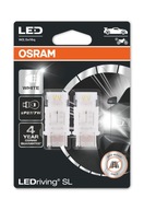 OSRAM ŽIAROVKY P27/7W BIELA ​​6000K LEDRIVING 2 KS.