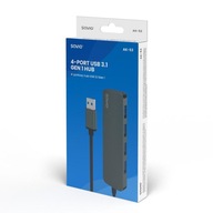 4-portový USB 3.1 Gen 1 HUB, AK-53