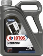 LOT15W404/OLE LOTOS OIL 15W-40 SN/CF 4L LOT15W404