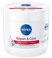 Ošetrujúci krém NIVEA Repair & Care s 12% glycerínom a vitamínom E, 400 ml DE