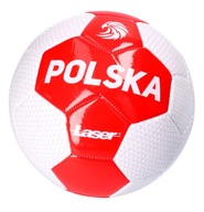 Futbal POĽSKO biela a červená 3974