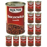 Rolnik Šošovica v konzerve 12 x 425 ml