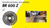 KLINGSPOR KOTÚČOVÁ KEFA 125mm M14 BR600Z DRÔT