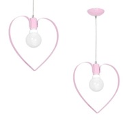 Závesná lampa Milagro MLP9953 AMORE PINK 1xE27