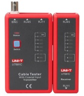 Tester LAN RJ45 / BNC / teleline. Uni-T UT681C