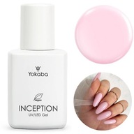 Yokaba INCEPTION 07 Stavebný gél Pink Piony vo fľaštičke na nechty 30 ml