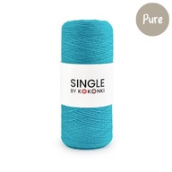 Niť Priadza SINGLE Pure COCKS tyrkysová MERINO