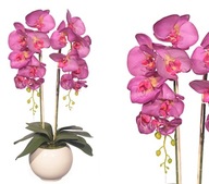 SILIKÓNOVÉ ORCHIDEJE UMELÉ SILIKÓNOVÉ ORCHIDEY