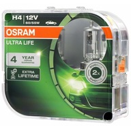 Žiarovky H4 OSRAM Ultra Life Extra Lifetime