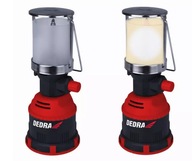 DEDRA Plynová turistická lampa PIEZO zapaľovanie 80W