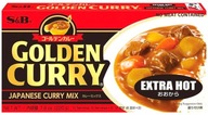 Golden Curry Extra Hot (veľmi pikantné) 220g S&B