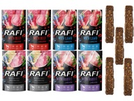 Rafi Mokré krmivo pre psov MIX CHUTÍ 8x500g