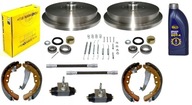 obúvacie bubny VW PASSAT B3 B4 230mm SET