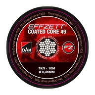 DAM EFFZETT COATED CORE 20KG 10m vodiace lano