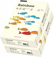 Papier do tlačiarne Rainbow A4 80g R03 krémový x2