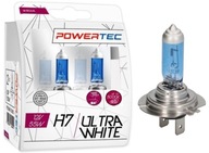 H7 POWERTEC BIELE XENÓNOVÉ ŽIAROVKY 5000K M-TECH H7