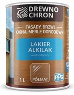 DREWNOCHRON Alkyl lak vodeodolný polomatný 10L