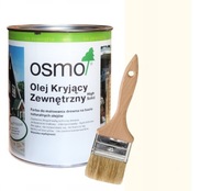 OSMO KRYCÍ OLEJ VONKAJŠÍ 2101 0,75L BIELA ​​+ FAR.