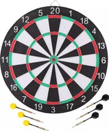 Terč, obojstranná doska, šípková súprava, šípky MASTERDARTS, 42cm