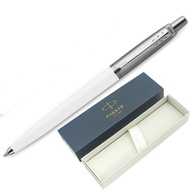 Biele pero Parker Jotter + puzdro